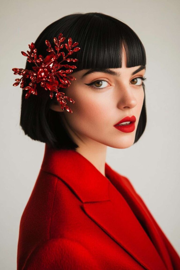 Festive Glam: 12+ Christmas Hair Ideas That Shine at Every Holiday Party Festive Glam: 12+ Christmas Hair Ideas That Shine at Every Holiday Party