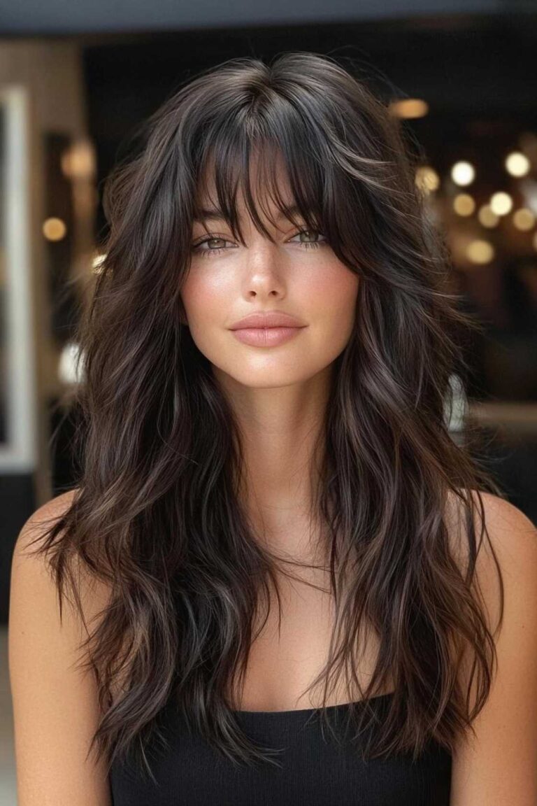 Fresh & Flowy: 12+ Long Layered Haircuts with Curtain Bangs Dominating 2025 Trends Fresh & Flowy: 12+ Long Layered Haircuts with Curtain Bangs Dominating 2025 Trends