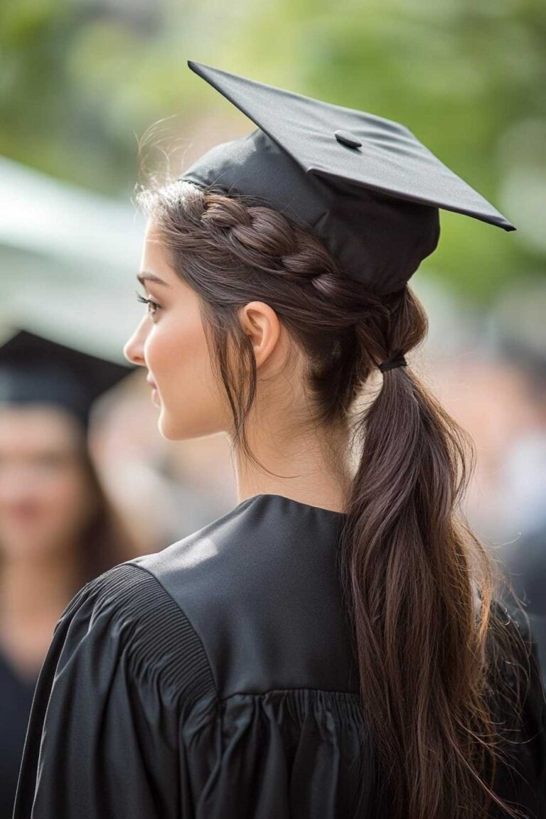 From Braids to Curls: 13+ Easy Graduation Hair Ideas for Picture-Perfect Moments From Braids to Curls: 13+ Easy Graduation Hair Ideas for Picture-Perfect Moments