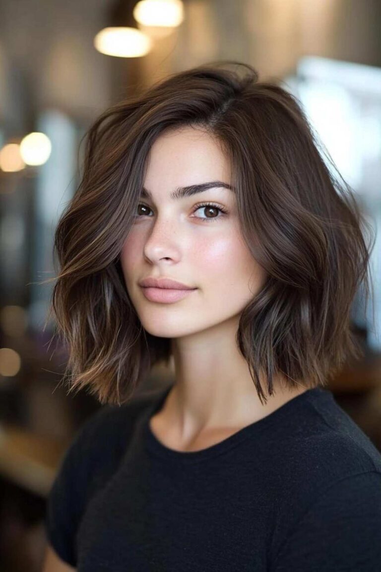 Perfectly Imperfect: 12+ Choppy Lob Haircuts That Define 2025 Trend Perfectly Imperfect: 12+ Choppy Lob Haircuts That Define 2025 Trend