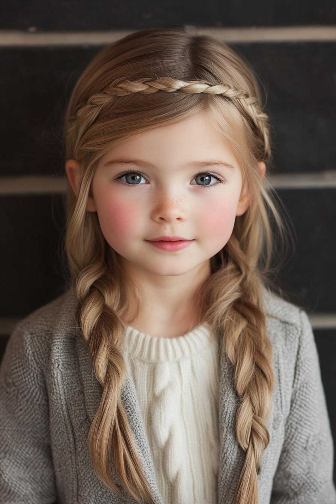Playful & Adorable: 12+ Cindy Lou Who Hair Ideas Perfect for Kids and Holiday Events - 10. The Braided Crown with a Bump