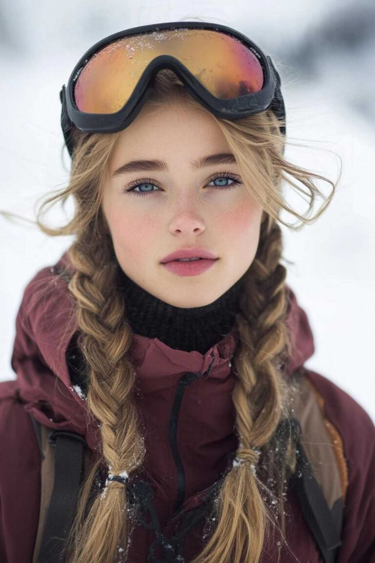 Ride in Style: 12+ Snowboarding Hairstyles That Stay Secure All Day Long