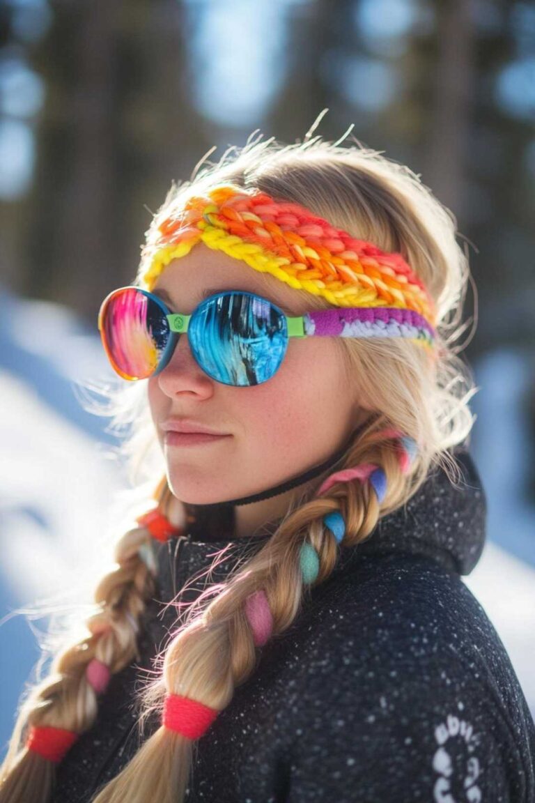 Winter Cool: 13+ Braided & Cozy Snowboarding Hair Ideas for Outdoor Adventures