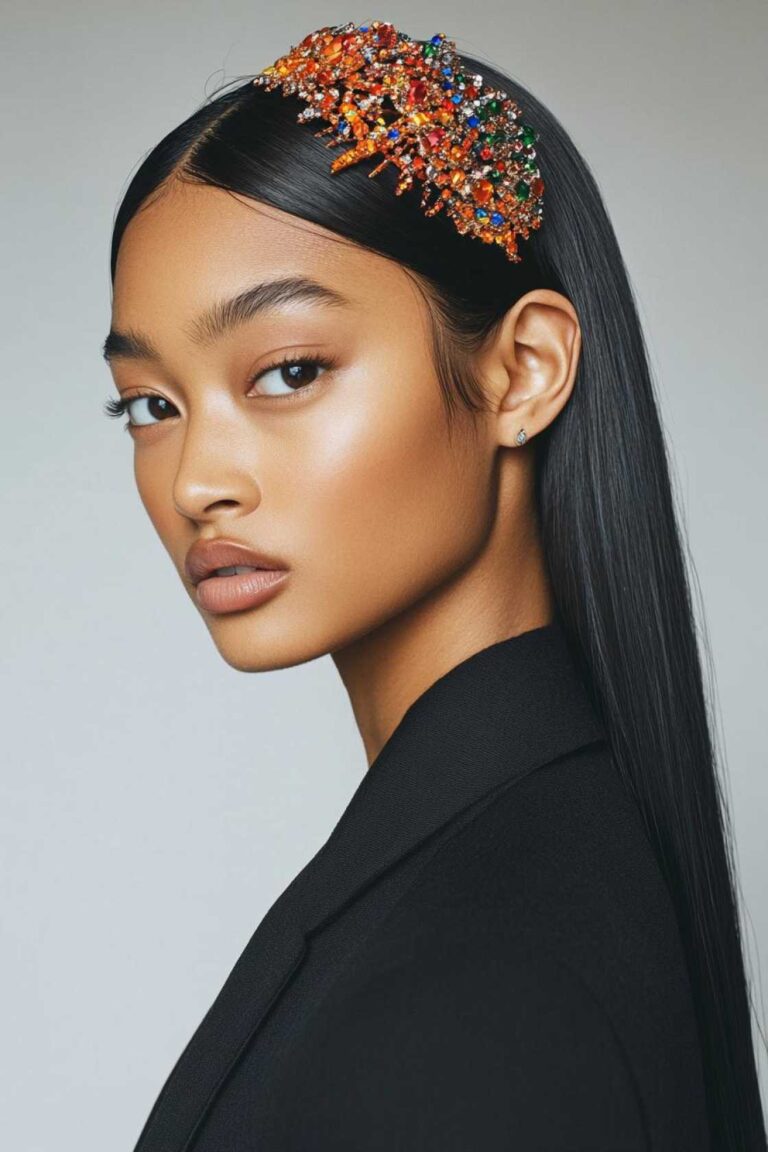 Winter Glamour: 13+ Holiday Hair Ideas for Effortless Elegance All Season Long
