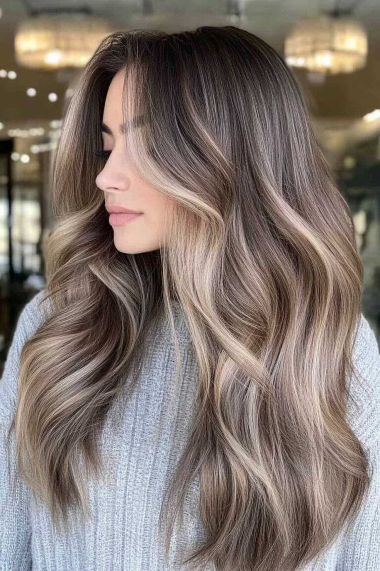Winter Glow: 13+ Ash Blonde Highlight Ideas for Brunettes 2025 Winter Glow: 13+ Ash Blonde Highlight Ideas for Brunettes 2025