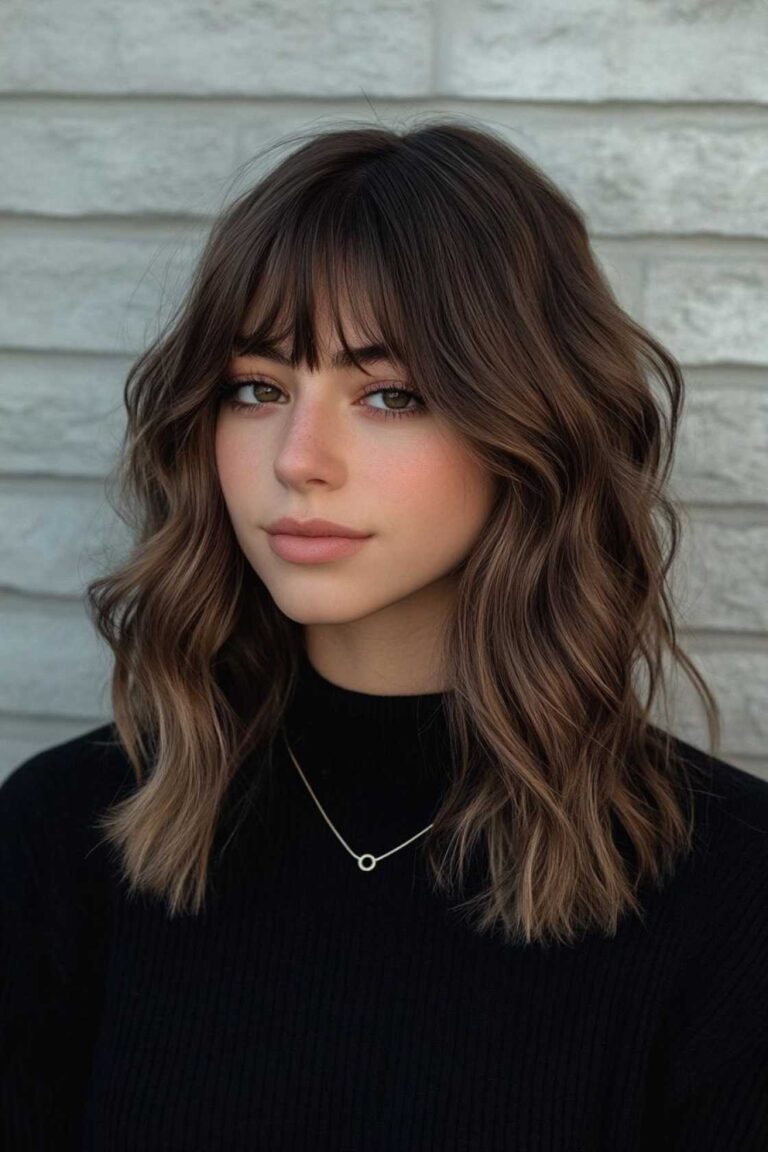 12+ Curtain Bangs Hairstyles Bringing Soft Face-Framing Volume
