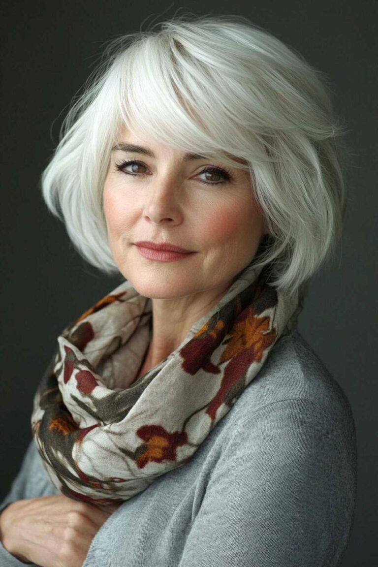 12+ Easy Hairstyles for Women Over 60 That Add Softness and Lift