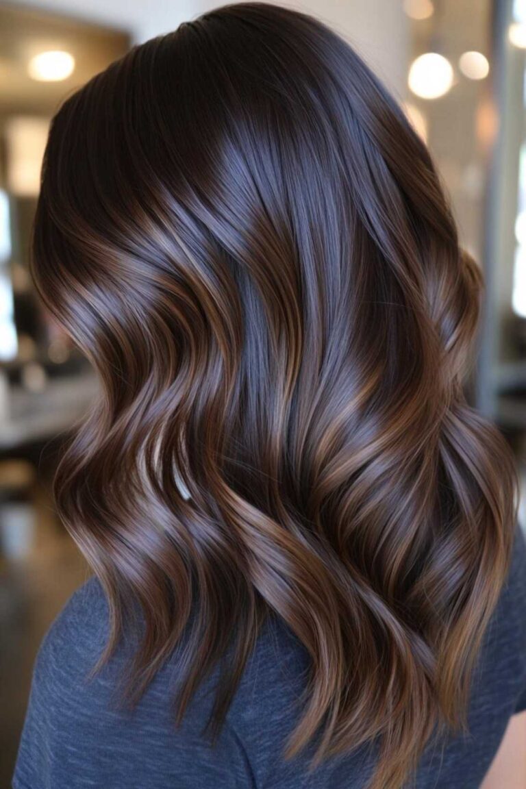 12+ Smoky Espresso Hair Color Ideas Creating Deep Glossy Winter Dimension