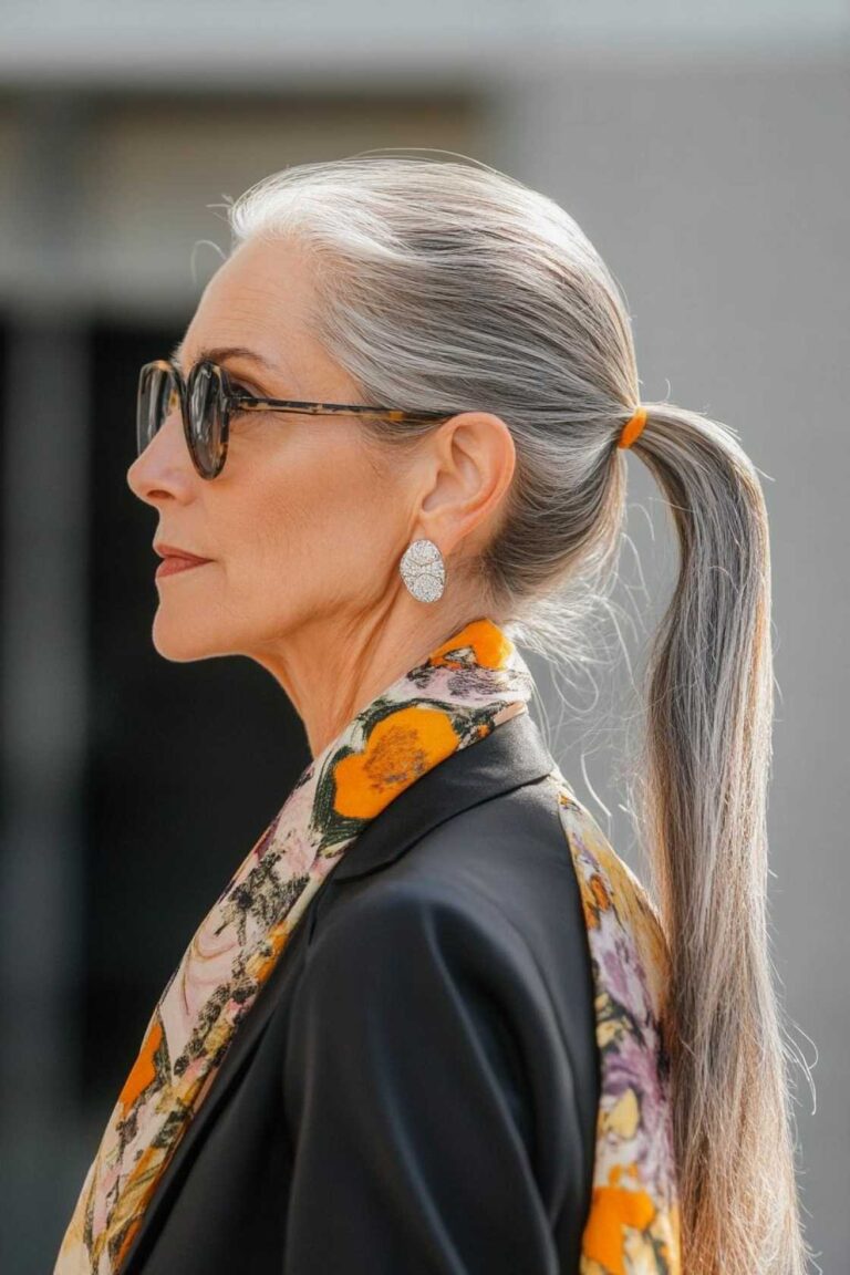 13+ Chic Everyday Hair Ideas for Women Over 60 Wanting Simple Style 2026
