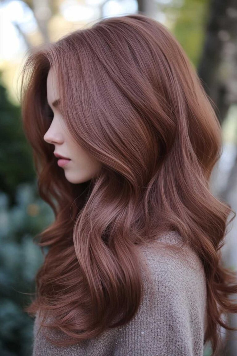13+ Warm Chestnut Hair Shades Perfect for Cozy Winter Styling