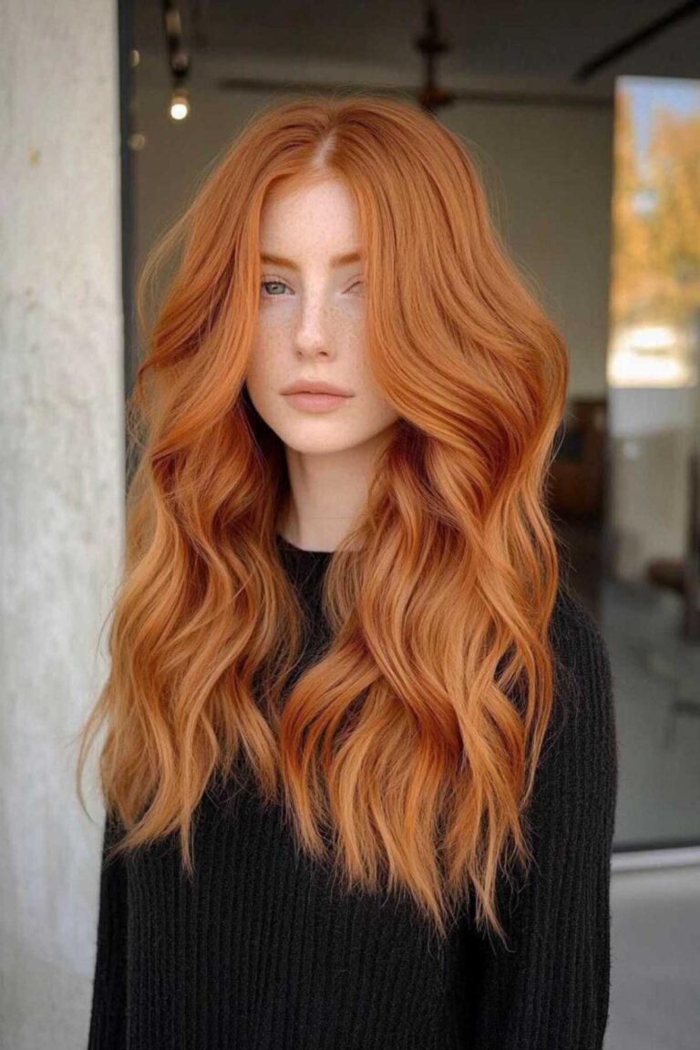 12+ Honey Copper Hair Colors Blending Golden and Ginger Undertones
