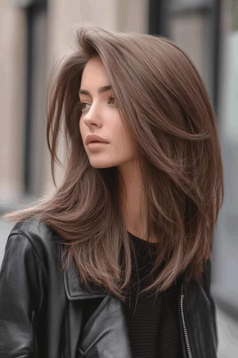 12+ Brown Blowout Styles with Layered Volume and Smooth Movement