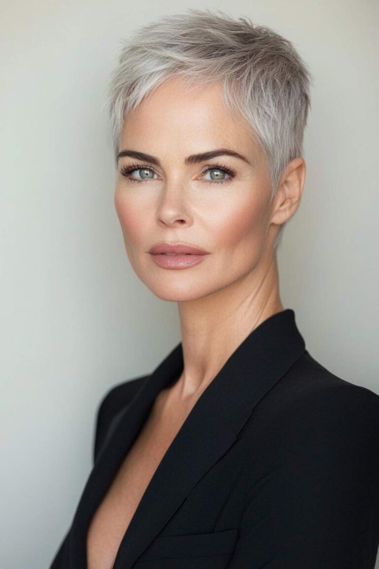 12+ Short Haircuts Over 40 That Look Modern Polished and Youthful