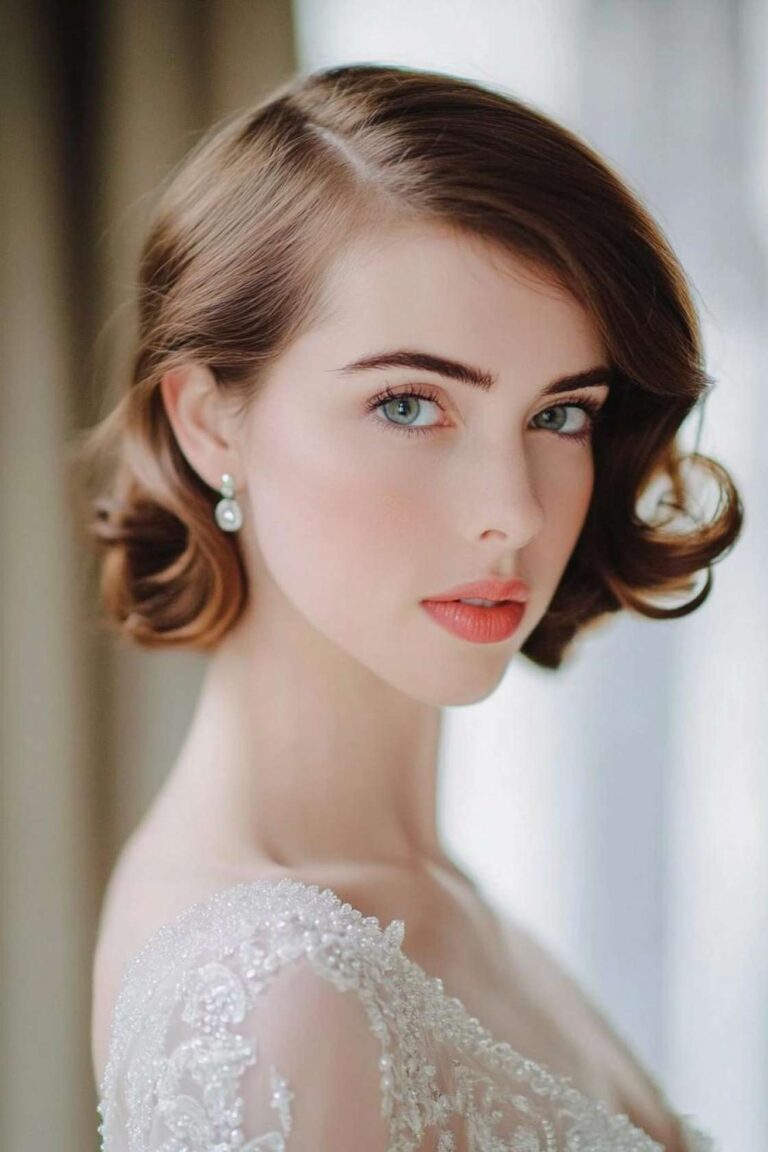 12+ Understated Wedding Hairstyles Focused on Texture Over Volume
