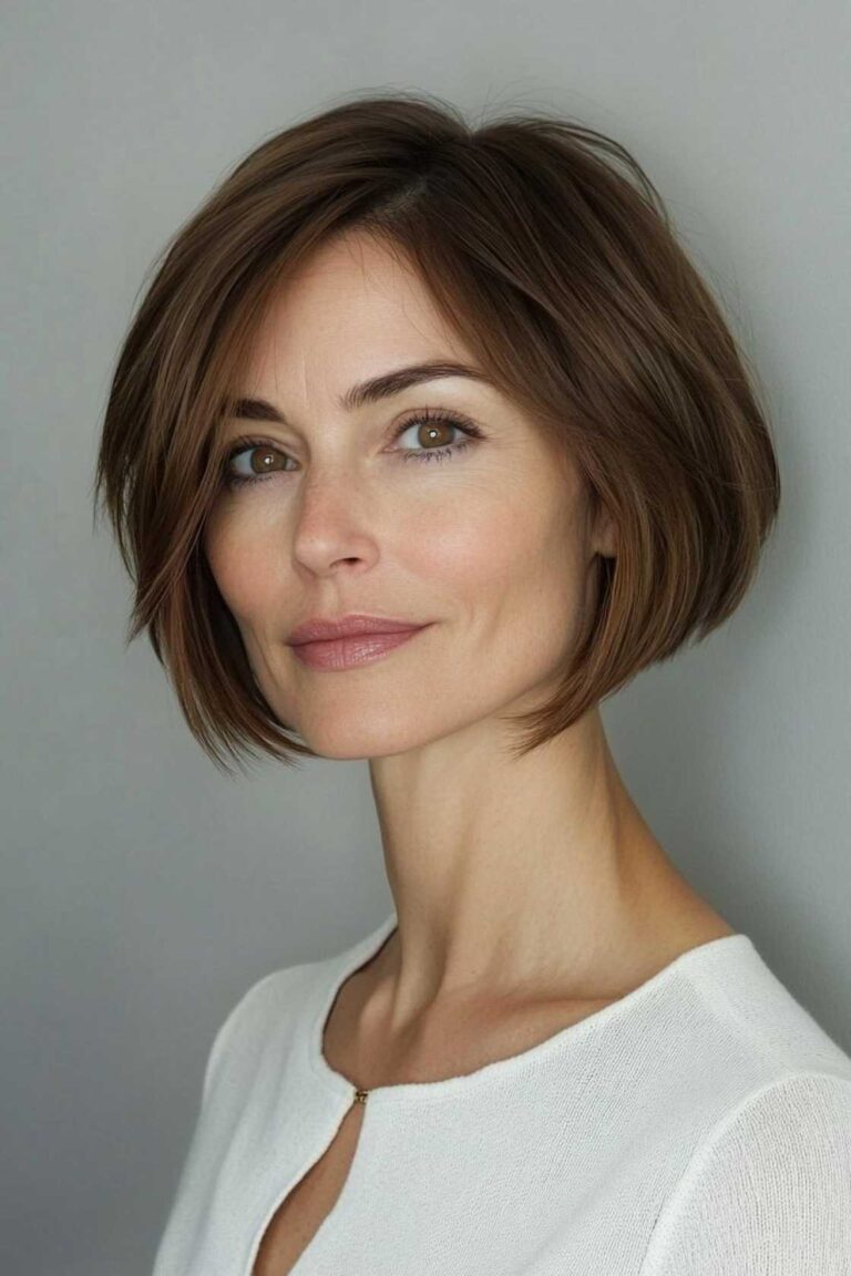 13+ Flattering Short Haircuts Over 40 with Modern Shape and Texture