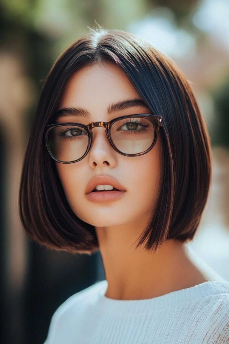 14+ Blunt Haircuts That Look Sharp Polished and Timeless