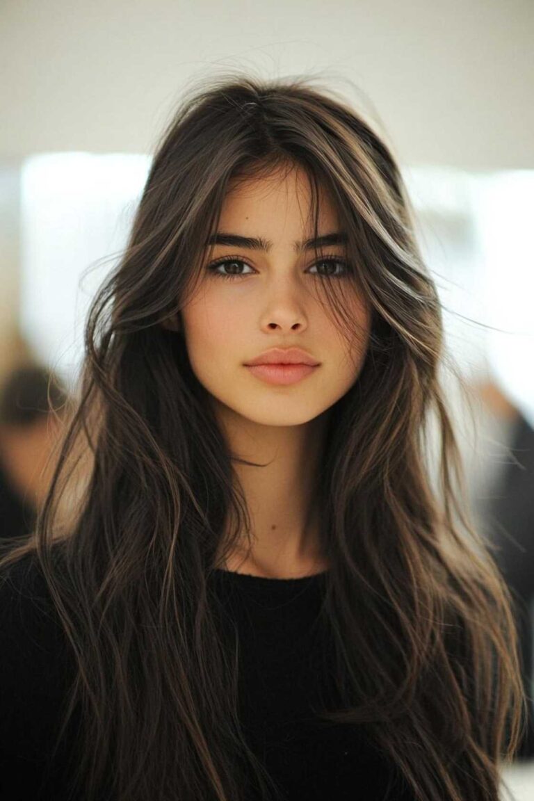 14+ Front Layer Long Hair Ideas That Frame the Face Beautifully 14+ Front Layer Long Hair Ideas That Frame the Face Beautifully