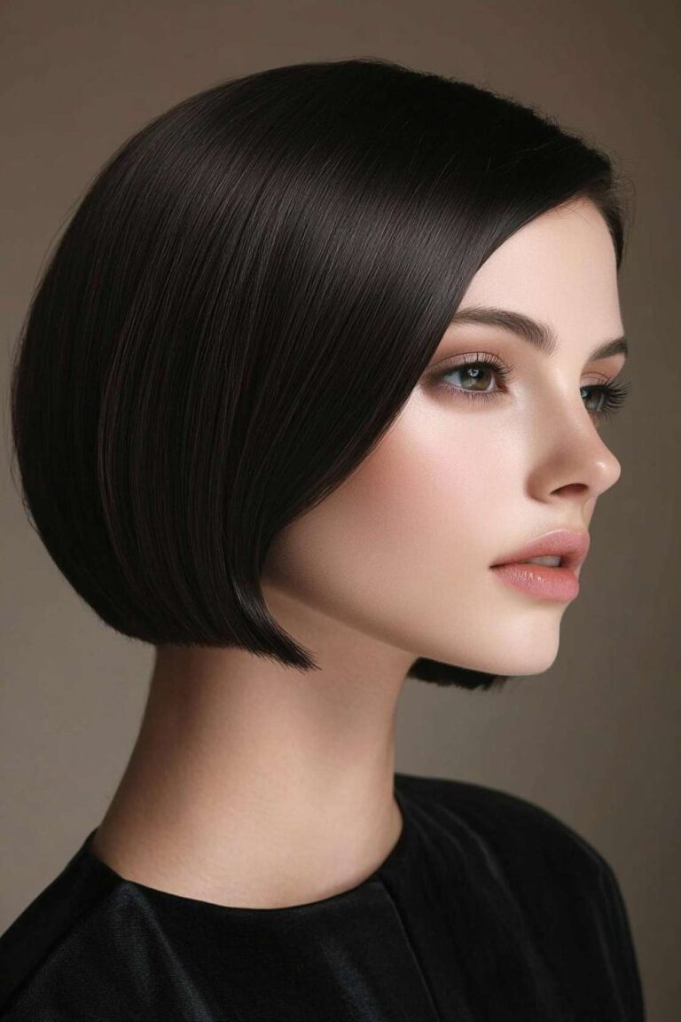 14+ Rounded Bob Haircuts Creating Smooth Shape and Volume