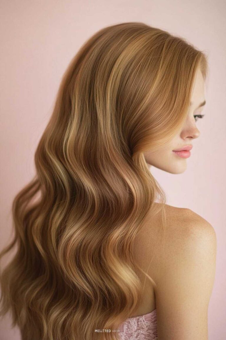 14+ Soft Caramel Melt Hair Color Trends with Seamless Blending