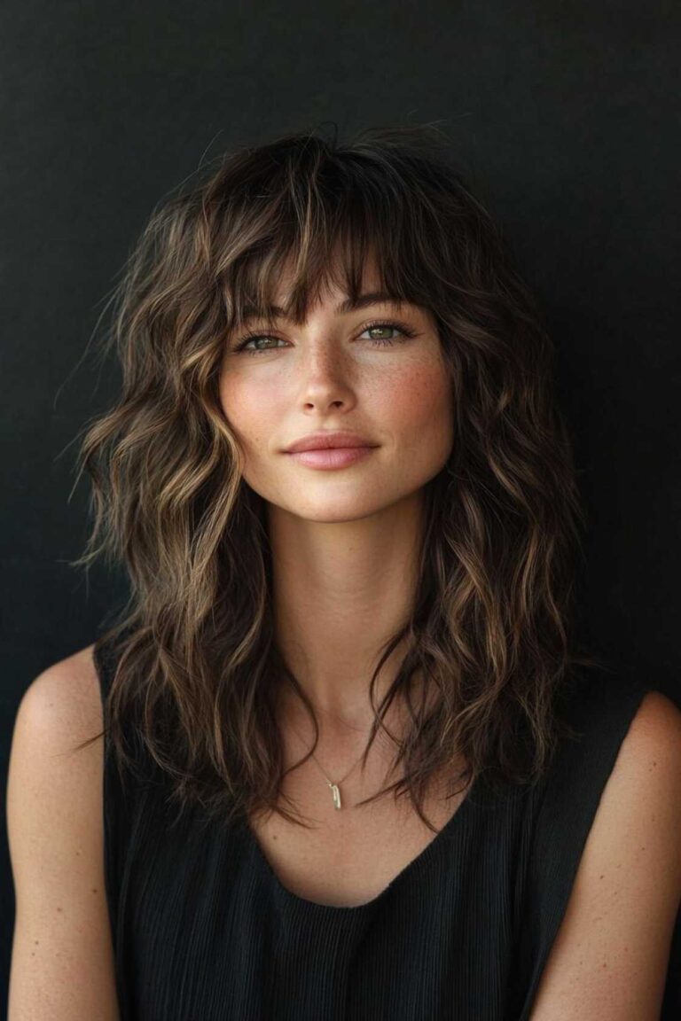 14+ Wavy Shag Cuts with Relaxed Texture and Easy Movement 14+ Wavy Shag Cuts with Relaxed Texture and Easy Movement