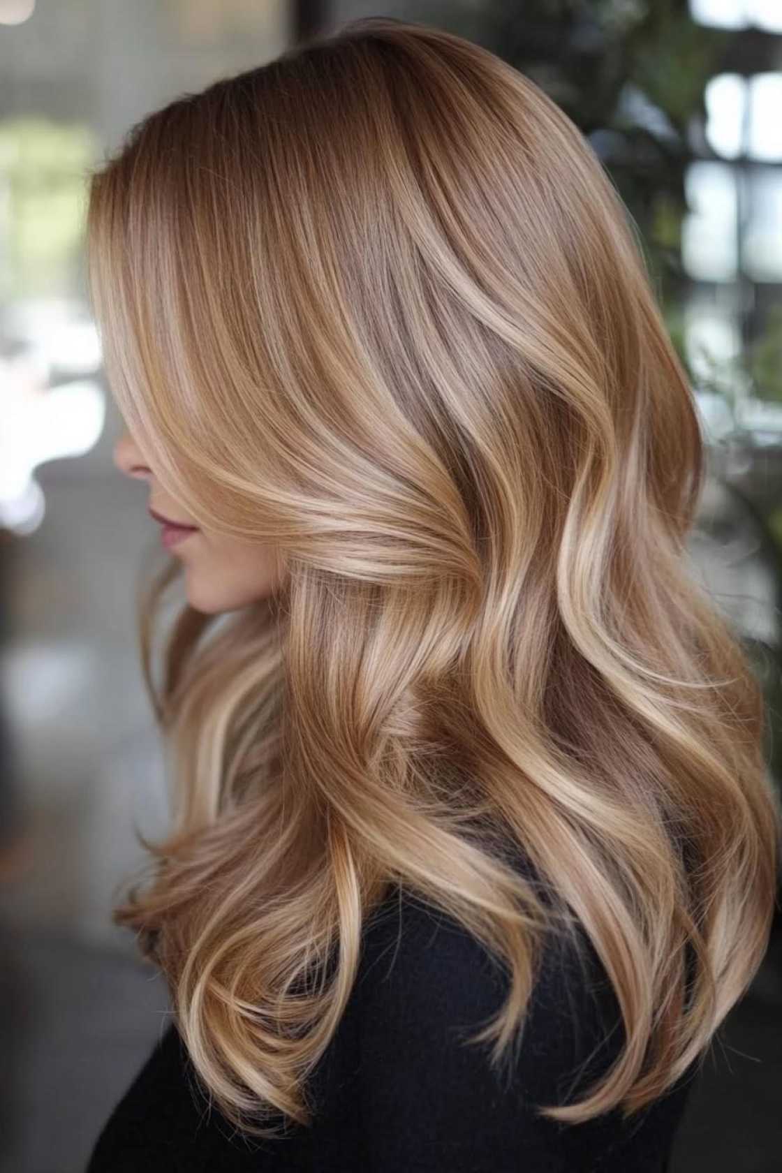 13+ Caramel Brown Blonde Highlight Ideas That Add Warm Dimension and Shine - 4. Deep Caramel Brown with Blonde Undert
