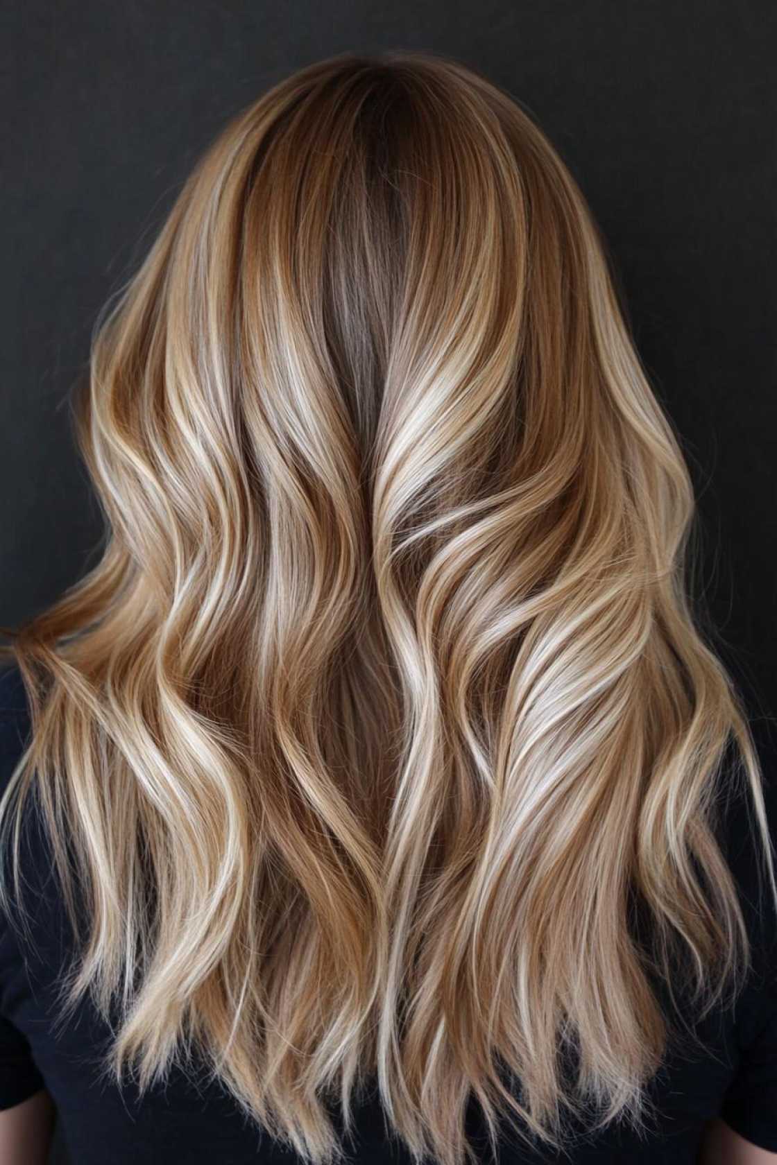 13+ Caramel Brown Blonde Highlight Ideas That Add Warm Dimension and Shine - 1. True Caramel Brown Blonde Highlights