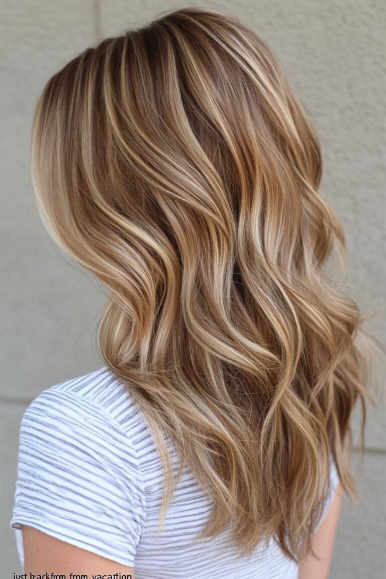 13+ Caramel Brown Blonde Highlight Ideas That Add Warm Dimension and Shine