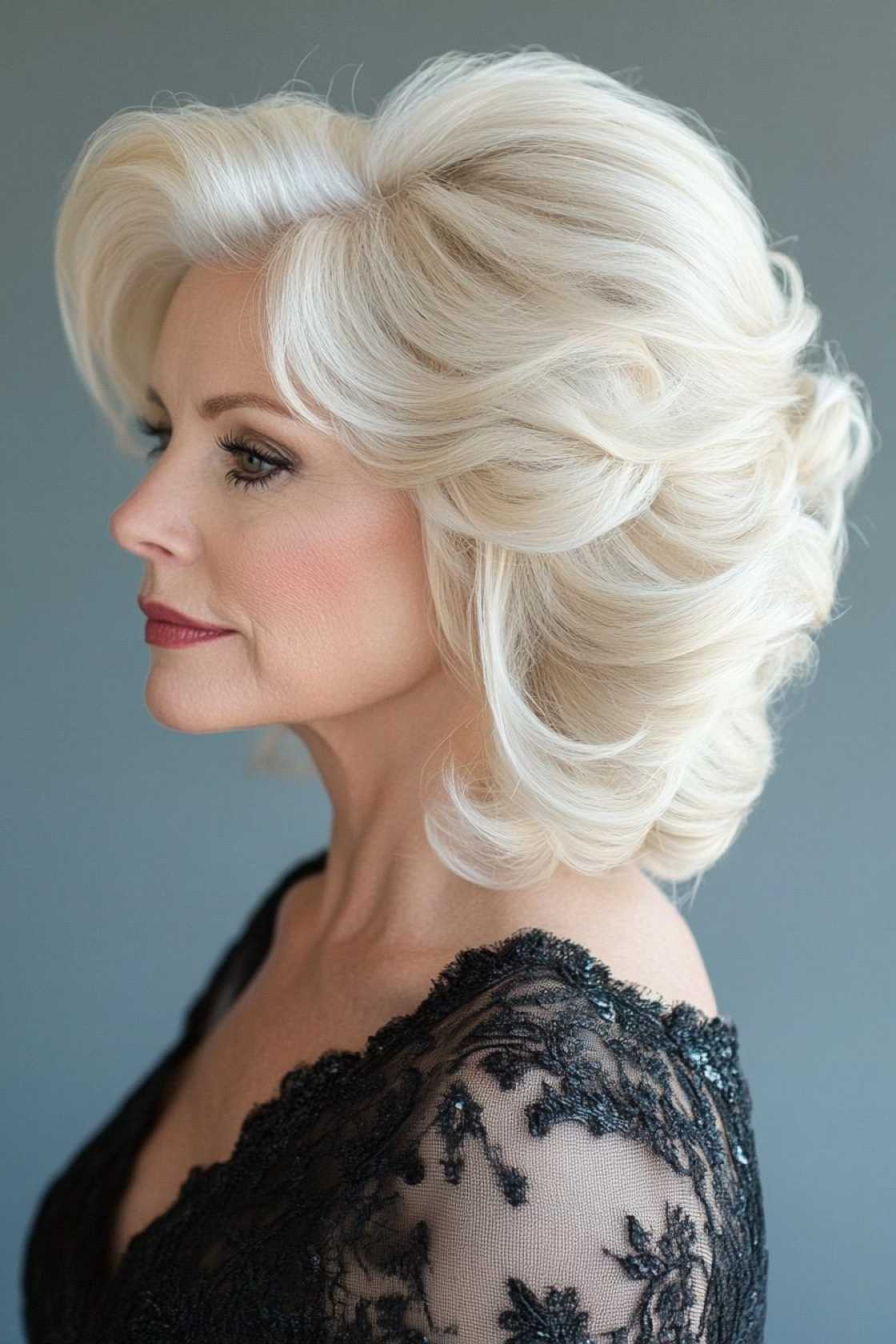 13+ Mother of the Bride Hairstyles That Feel Elegant Timeless and Modern - The Voluminous Blowout