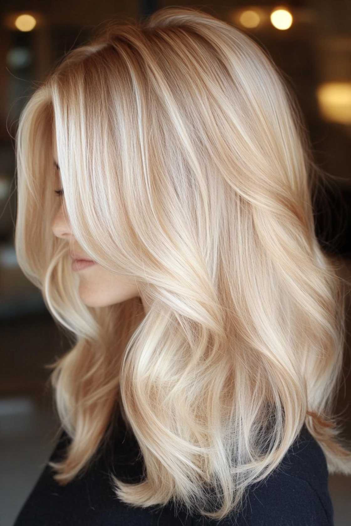 Blonde Forecast: 12+ Fall Blonde Hair Colors Set to Lead the Season - 2. Champagne Blonde