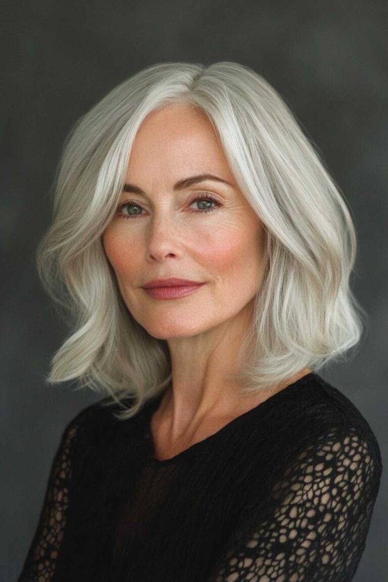 Instant Upgrade: 13+ Medium-Length Haircuts That Elevate Women Over 50