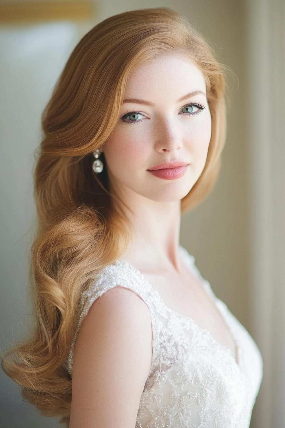 Mother of the Moment: 13+ Wedding Hairstyles That Celebrate the Bride’s Mom - 1. The Effortless Hollywood Waves