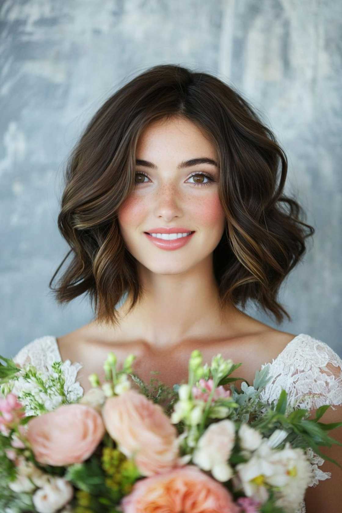 Mother of the Moment: 13+ Wedding Hairstyles That Celebrate the Bride’s Mom - 8. The Textured Lob