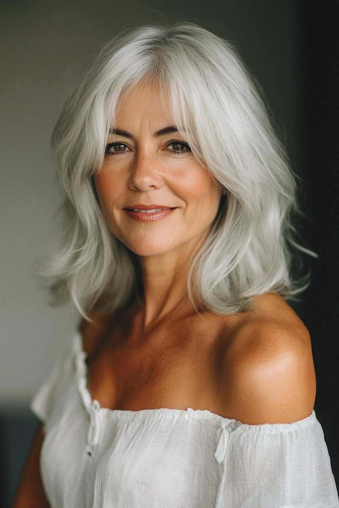 Style Without Stress: 12+ Low-Maintenance Haircuts Women Over 50 Swear By - 3. The Collarbone Cut