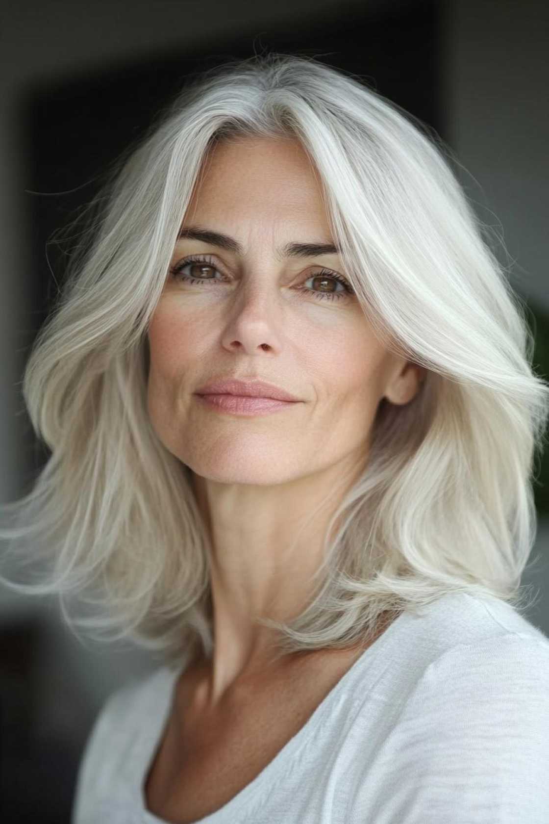 Style Without Stress: 12+ Low-Maintenance Haircuts Women Over 50 Swear By - 11. The Layered Lob (Long Bob)