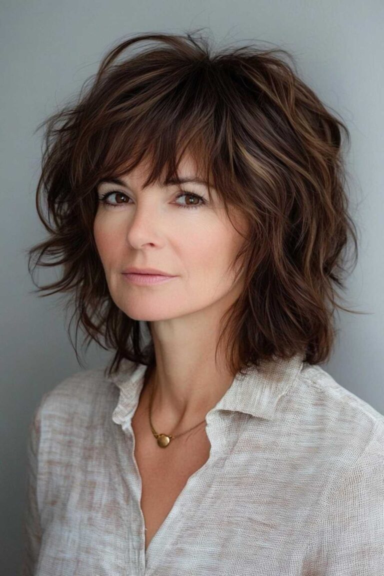 Tailored Texture: 14+ Shag Haircuts That Work for Fine and Wavy Hair Over 50 Tailored Texture: 14+ Shag Haircuts That Work for Fine and Wavy Hair Over 50