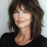 Textured Updates: 14+ Modern Shag Haircuts Designed for Women Over 50